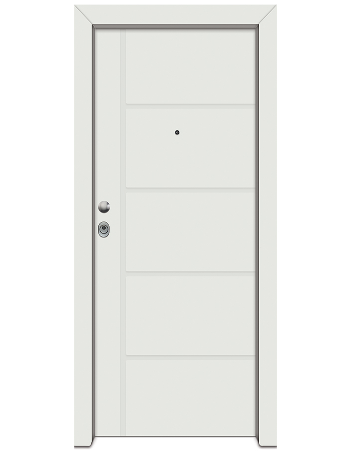Πόρτα ασφαλείας με παντογραφικό Laminate 101